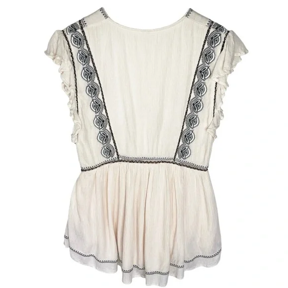 Free People| ‘Falling Water’ Embroidered Tunic - Picture 11 of 12